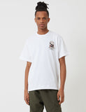 Carhartt-WIP Horror T-Shirt - Weiß