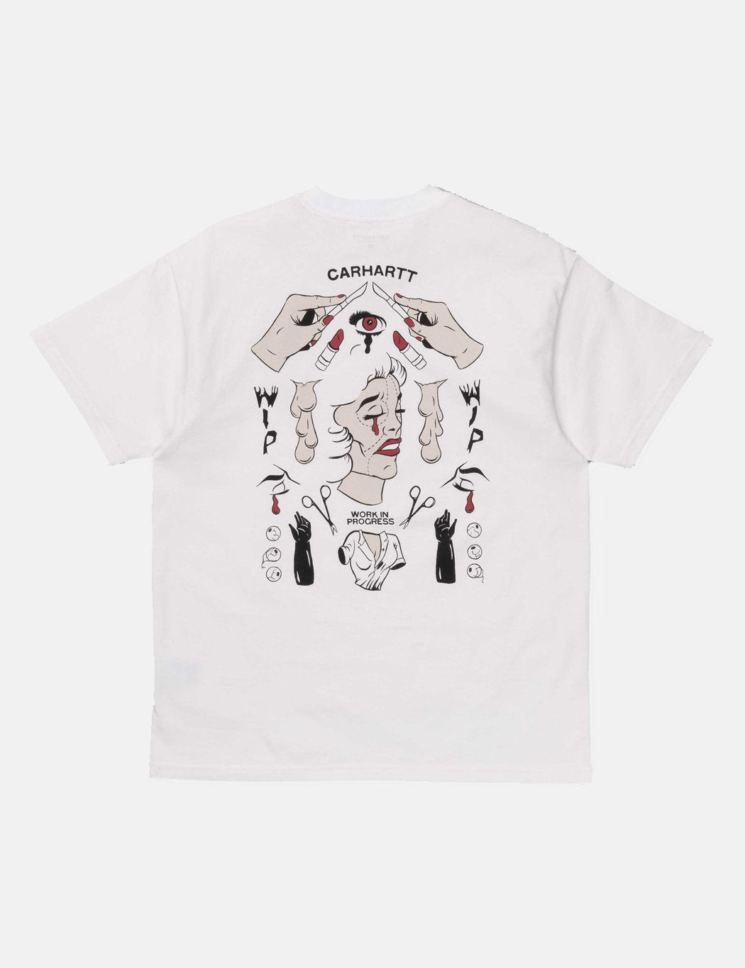 Carhartt-WIP Horror T-Shirt - Weiß