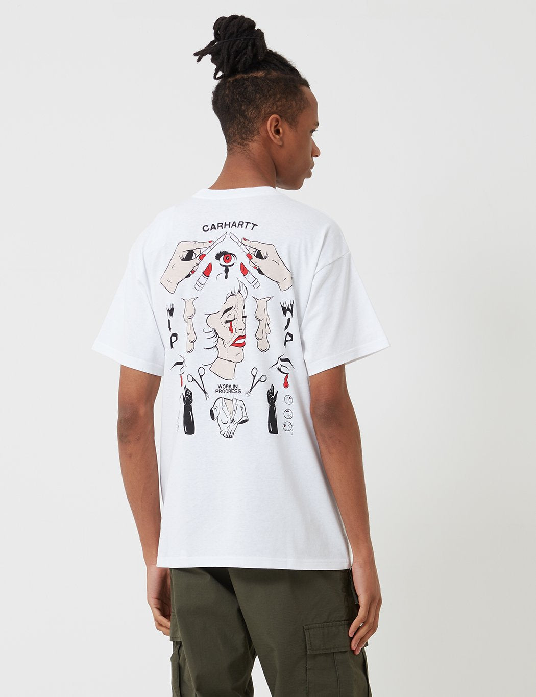 Carhartt-WIP Horror T-Shirt - Weiß