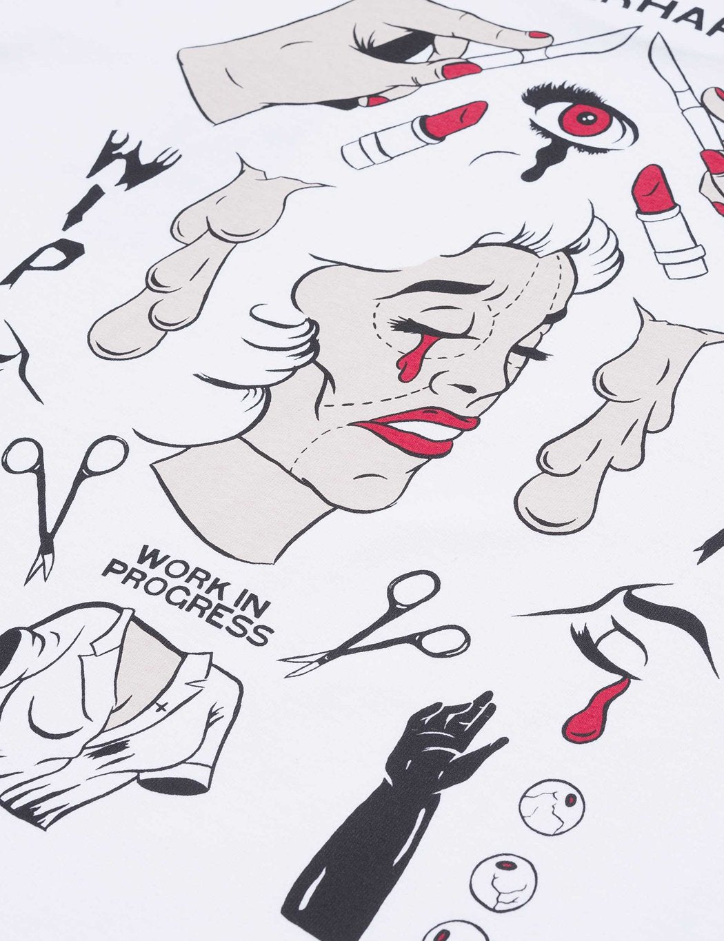 Carhartt-WIP Horror T-Shirt - Weiß