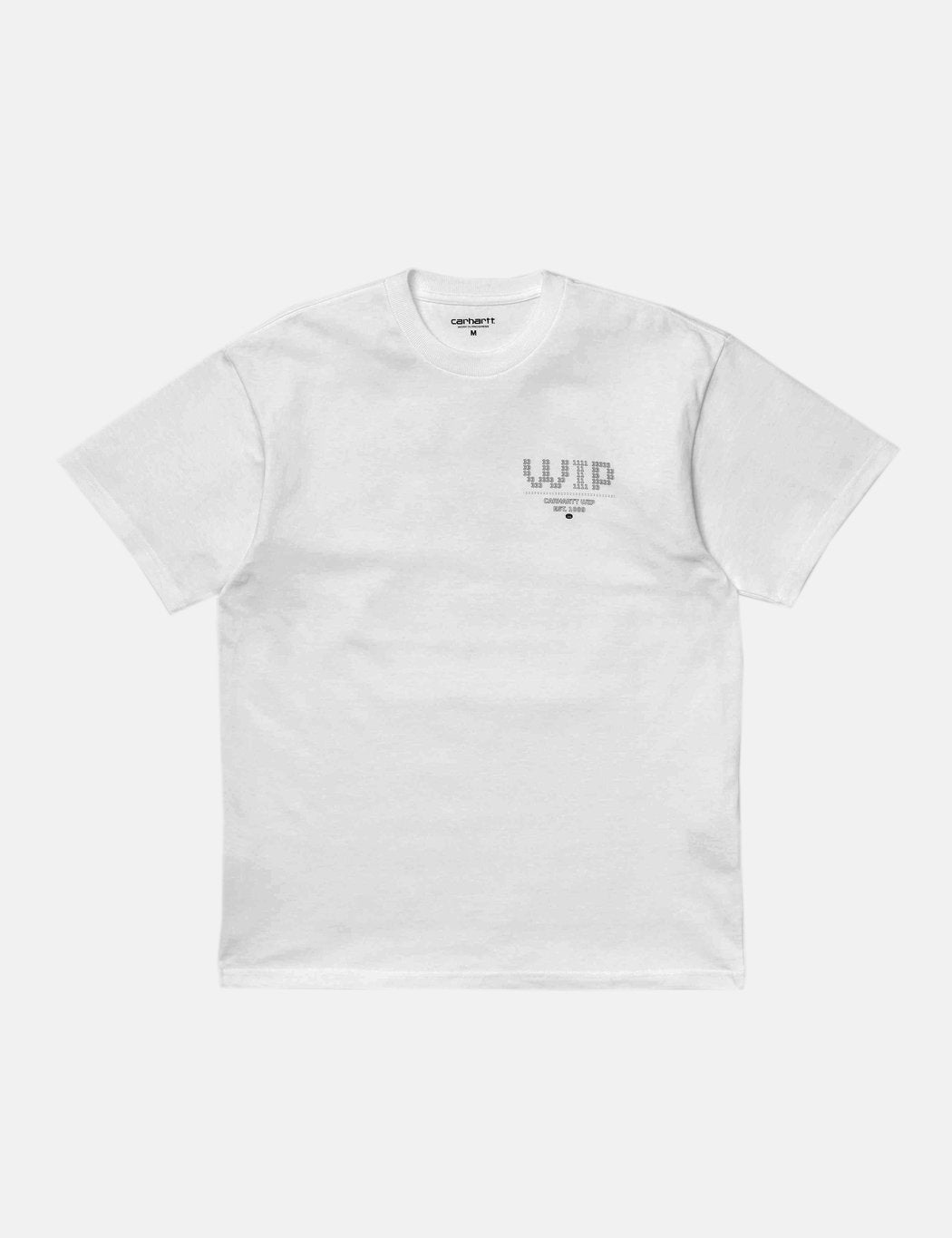 Carhartt-WIP Pilot T-Shirt - Weiß / Schwarz