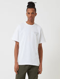 Carhartt-WIP Pilot T-Shirt - Weiß / Schwarz
