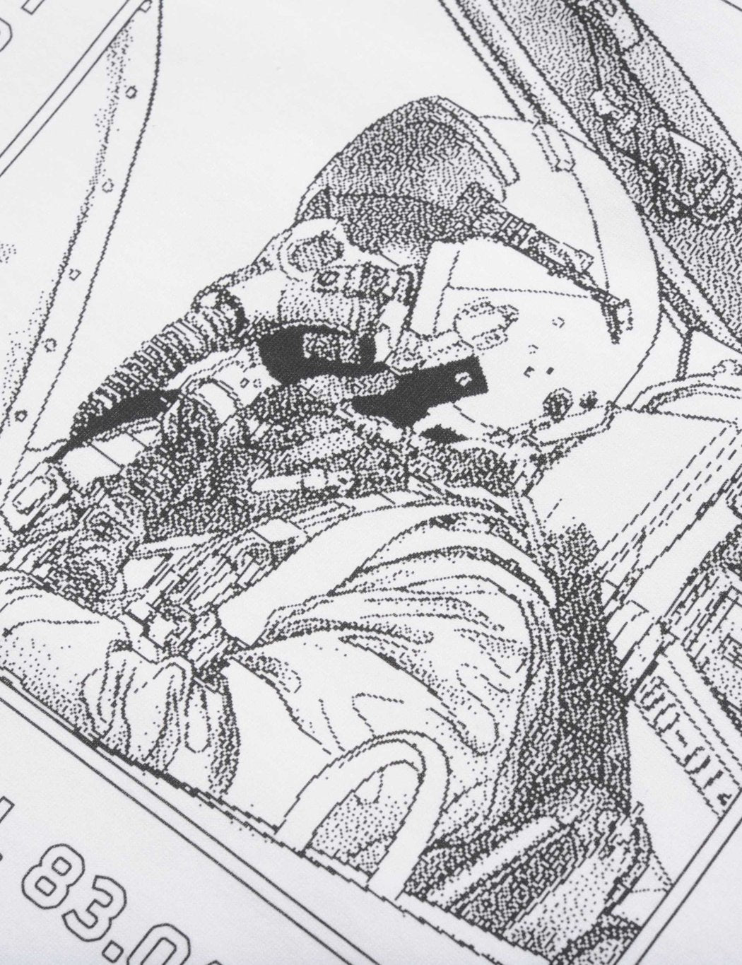 Carhartt-WIP Pilot T-Shirt - Weiß / Schwarz