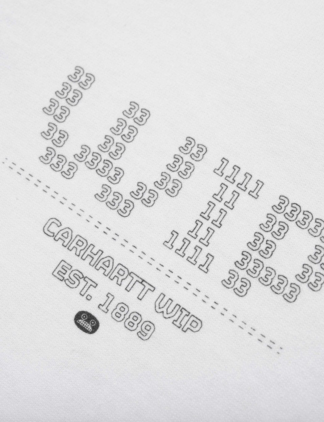 Carhartt-WIP Pilot T-Shirt - Weiß / Schwarz