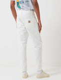 Carhartt-WIP Newel Pant (Relaxed Konische) - Off-White