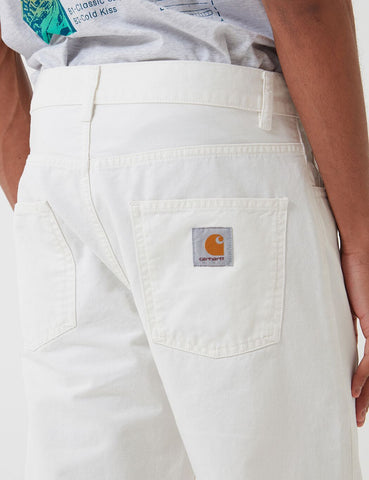 Carhartt-WIP Newel Pant (Relaxed Konische) - Off-White