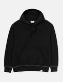 Carhartt-WIP Nebraska Hooded Sweat - Schwarz / Weiß