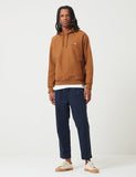 Carhartt-WIP amerikanisches Script T-Shirt - Hamilton Brown