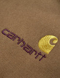 Carhartt-WIP amerikanisches Script T-Shirt - Hamilton Brown