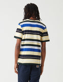 Carhartt-WIP Flint T-Shirt - Flint Streifen Blassgelb