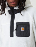 Carhartt-WIP Prentis Fleece Pullover - Wax Weiß