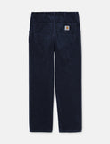 Carhartt-WIP Einfache Hose - Dunkelmarineblau