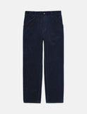 Carhartt-WIP Einfache Hose - Dunkelmarineblau