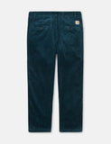 Carhartt-WIP Menson Pant (Corduroy) - Ente Blau