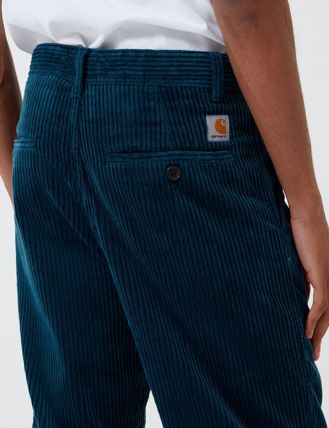 Carhartt-WIP Menson Pant (Corduroy) - Ente Blau