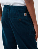 Carhartt-WIP Menson Pant (Corduroy) - Ente Blau