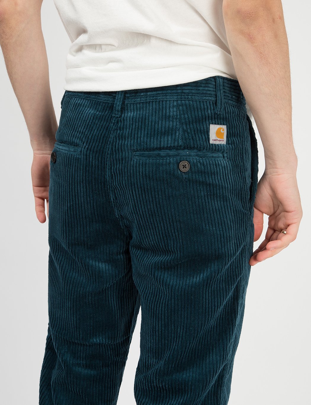 Carhartt-WIP Menson Pant (Corduroy) - Ente Blau