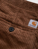 Carhartt-WIP Menson Pant (Corduroy) - Hamilton Brown