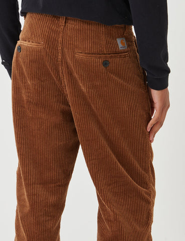 Carhartt-WIP Menson Pant (Corduroy) - Hamilton Brown