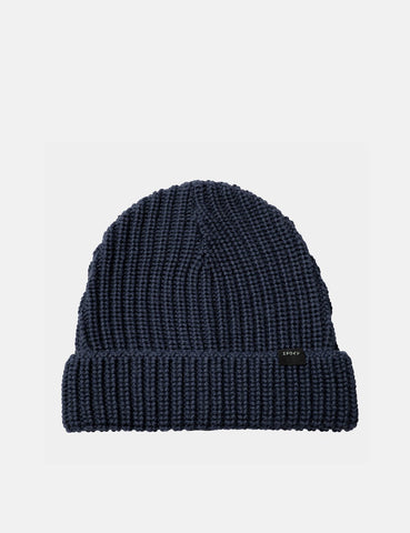 Edwin Purl Beanie-Hut - Marine-Blau