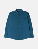 Edwin Minimal Babycord Shirt - Legion Blau