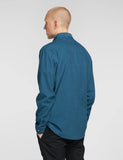 Edwin Minimal Babycord Shirt - Legion Blau