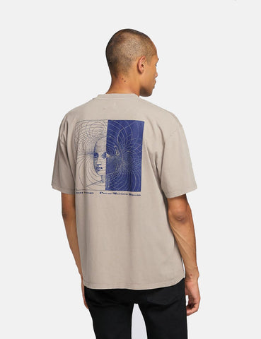 Edwin Hazy Träume III T-Shirt - Mond-Felsen