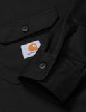 Carhartt-WIP Ilford Shirt - Schwarz Rinsed