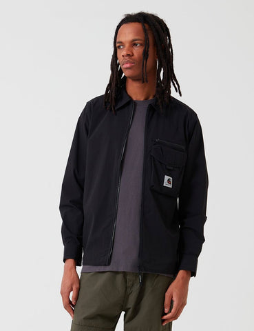 Carhartt-WIP Hayes-Shirt-Jacke - Schwarz