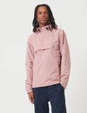 Carhartt-WIP Nimbus Half-Zip Jacke (mit Fleece-Futter) - Erröten Rosa