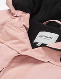 Carhartt-WIP Nimbus Half-Zip Jacke (mit Fleece-Futter) - Erröten Rosa