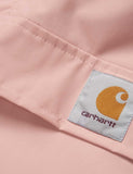 Carhartt-WIP Nimbus Half-Zip Jacke (mit Fleece-Futter) - Erröten Rosa