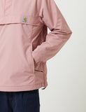 Carhartt-WIP Nimbus Half-Zip Jacke (mit Fleece-Futter) - Erröten Rosa