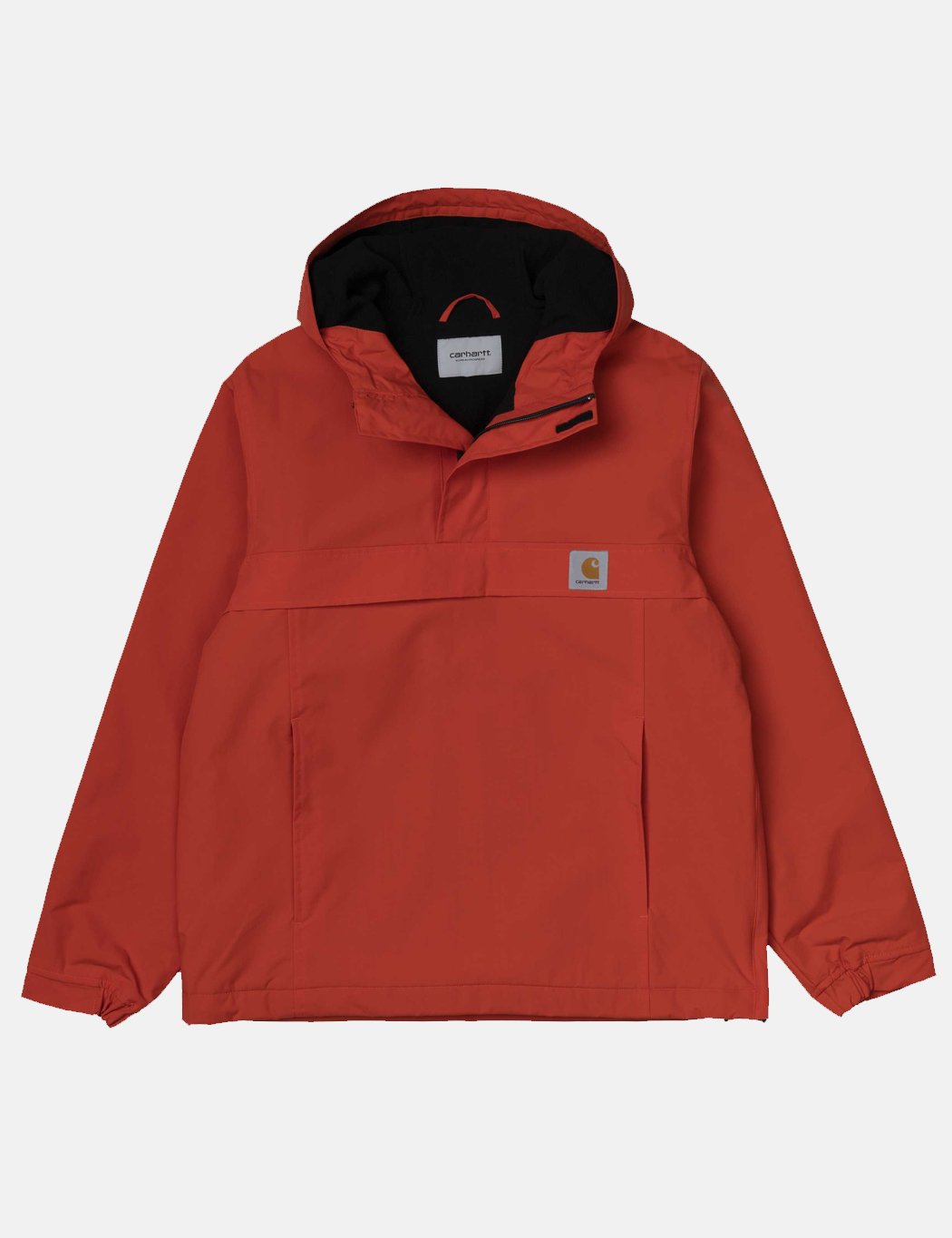 Carhartt-WIP Nimbus Half-Zip Jacke (mit Fleece-Futter) - Brick orange