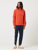 Carhartt-WIP Nimbus Half-Zip Jacke (mit Fleece-Futter) - Brick orange