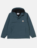 Carhartt-WIP Nimbus Half-Zip Jacke (mit Fleece-Futter) - Ente Blau