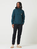 Carhartt-WIP Nimbus Half-Zip Jacke (mit Fleece-Futter) - Ente Blau