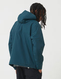 Carhartt-WIP Nimbus Half-Zip Jacke (mit Fleece-Futter) - Ente Blau