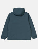 Carhartt-WIP Nimbus Half-Zip Jacke (mit Fleece-Futter) - Ente Blau