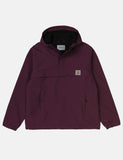 Carhartt-WIP Nimbus Half-Zip Jacke (mit Fleece-Futter) - Merlot Red