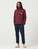 Carhartt-WIP Nimbus Half-Zip Jacke (mit Fleece-Futter) - Merlot Red