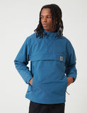 Carhartt-WIP Nimbus Half-Zip Jacke (mit Fleece-Futter) - Preußisch Blau