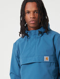 Carhartt-WIP Nimbus Half-Zip Jacke (mit Fleece-Futter) - Preußisch Blau