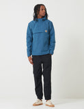 Carhartt-WIP Nimbus Half-Zip Jacke (mit Fleece-Futter) - Preußisch Blau