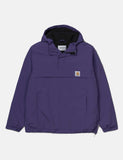 Carhartt-WIP Nimbus Half-Zip Jacke (mit Fleece-Futter) - Königliche Violet Lila