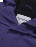Carhartt-WIP Nimbus Half-Zip Jacke (mit Fleece-Futter) - Königliche Violet Lila