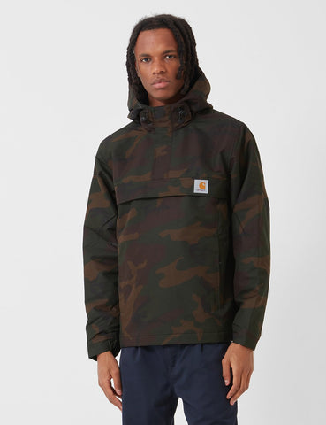 Carhartt-WIP Nimbus Half-Zip Jacke (mit Fleece-Futter) - Camo Evergreen