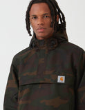 Carhartt-WIP Nimbus Half-Zip Jacke (mit Fleece-Futter) - Camo Evergreen