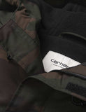 Carhartt-WIP Nimbus Half-Zip Jacke (mit Fleece-Futter) - Camo Evergreen