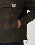 Carhartt-WIP Nimbus Half-Zip Jacke (mit Fleece-Futter) - Camo Evergreen